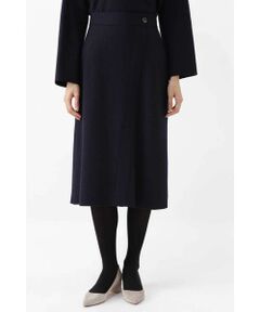 human woman / ヒューマンウーマン スカート | 《arrive paris》ウールブークレースカート