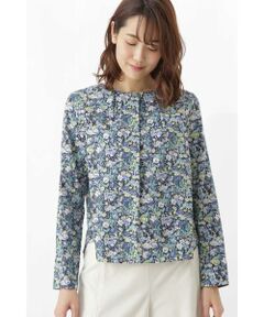 human woman / ヒューマンウーマン シャツ・ブラウス | リバティプリントブラウス