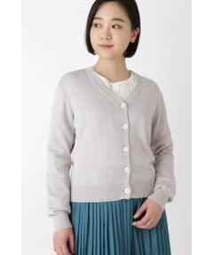 human woman / ヒューマンウーマン ニット・セーター | コットンアルパカＶカーディガン