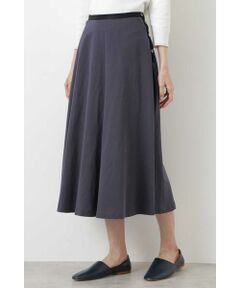 human woman / ヒューマンウーマン スカート | ◆綿麻ツイルスカート