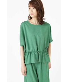 human woman / ヒューマンウーマン シャツ・ブラウス | 《arrive paris》麻調ブラウス