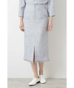 human woman / ヒューマンウーマン スカート | ツィードタイトスカート≪Rue dieu a la HUMAN WOMAN≫