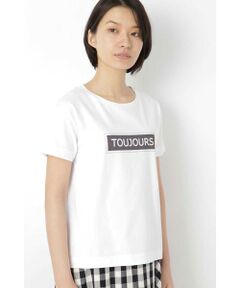 human woman / ヒューマンウーマン カットソー | ToujoursロゴＴシャツ