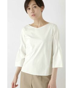 human woman / ヒューマンウーマン カットソー | ◆ウェーブストライプカットソー