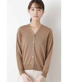 human woman / ヒューマンウーマン ニット・セーター | シルク100ニットカーディガン