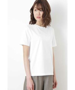 human woman / ヒューマンウーマン カットソー | ロゴプリントＴシャツ