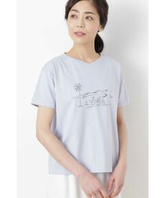 イラストプリントＴシャツ