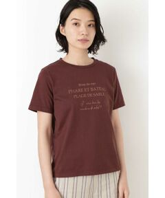 ロゴプリントTシャツ