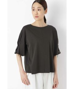 human woman / ヒューマンウーマン カットソー | 強撚スムースカットソー