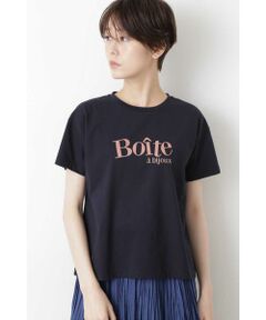 刺繍入りロゴＴシャツ