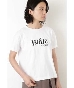 human woman / ヒューマンウーマン カットソー | 刺繍入りロゴＴシャツ