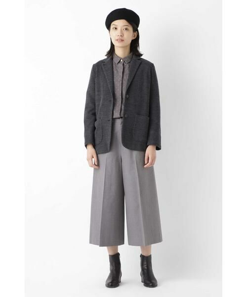 human woman / ヒューマンウーマン パンツ | ≪Japan Couture≫ 杢ヘリンボーンパンツ | 詳細15