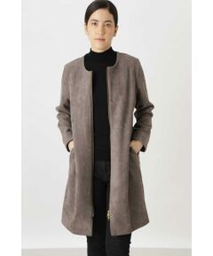 human woman / ヒューマンウーマン アウター | 《arrive paris》フェイクスエードコート
