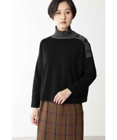 ◆≪Marisol 12月号掲載≫≪Japan couture≫レーヨンストレッチポンチカットソー