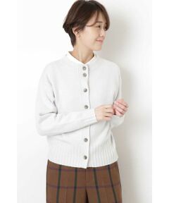 human woman / ヒューマンウーマン ニット・セーター | ウールカシミヤボトルネックカーディガン