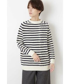 human woman / ヒューマンウーマン ニット・セーター | ◆ミドルゲージアランニット