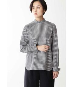 human woman / ヒューマンウーマン シャツ・ブラウス | ◆100/2リヨセルブラウス