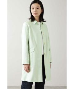 human woman / ヒューマンウーマン アウター | ◆綿麻ライトモールスキンコート