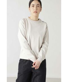 human woman / ヒューマンウーマン カットソー | ◆度詰天竺カットソー