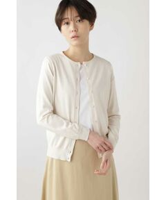 human woman / ヒューマンウーマン ニット・セーター | コットンベーシックカーディガン