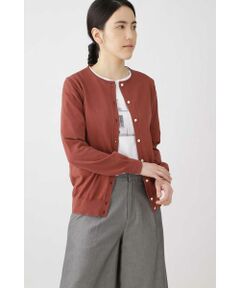 human woman / ヒューマンウーマン ニット・セーター | コットンベーシックカーディガン