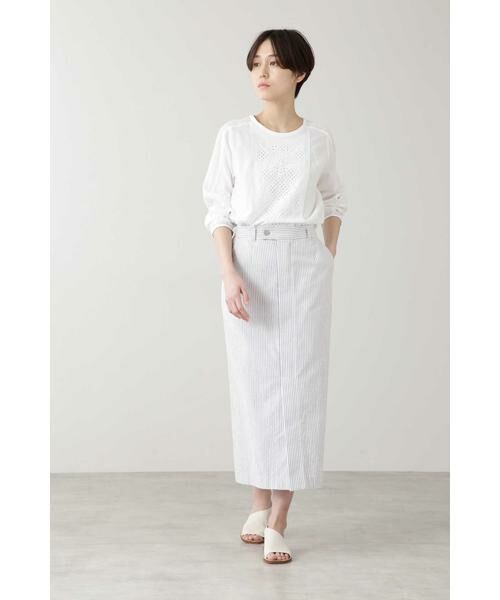 human woman / ヒューマンウーマン スカート | ◆≪Japan Couture≫パイルドビースカート | 詳細2