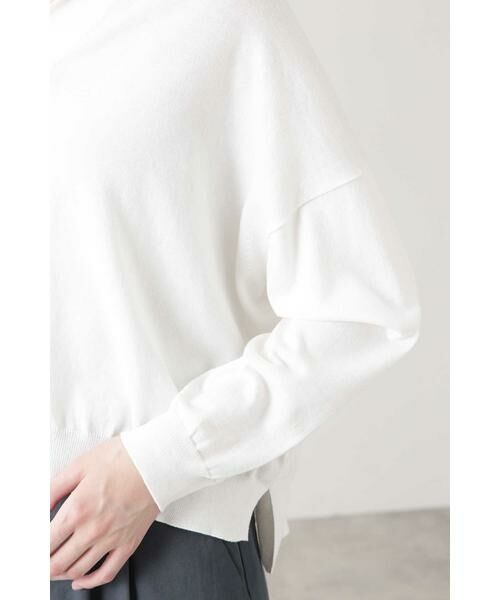 human woman / ヒューマンウーマン ニット・セーター | ◆襟付きプルオーバー | 詳細10