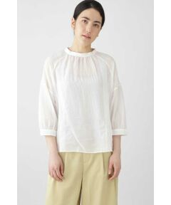 human woman / ヒューマンウーマン シャツ・ブラウス | ◆80SZガスボイルブラウス