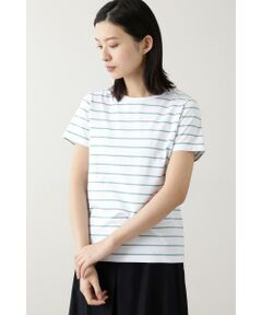 コットンボーダーTシャツ