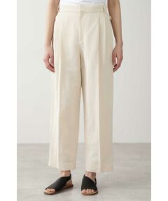 human woman / ヒューマンウーマン パンツ | ◆≪Japan couture≫綿麻ギャバパンツ