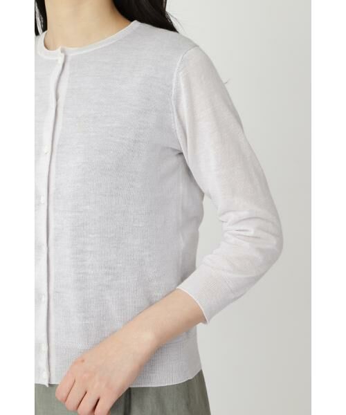 human woman / ヒューマンウーマン ニット・セーター | ◆ラミーハイゲージカーディガン | 詳細9