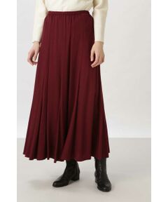 human woman / ヒューマンウーマン スカート | [一部店舗限定]　スパンキュプラサテン