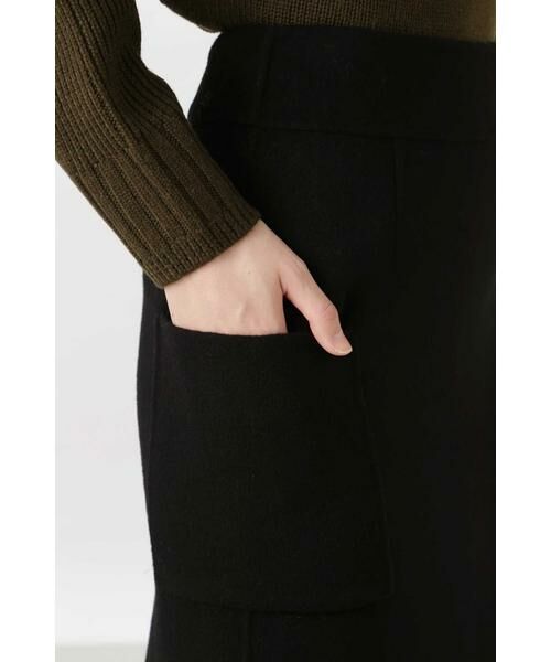 human woman / ヒューマンウーマン スカート | [一部店舗限定] リバーメルトンスカート | 詳細12