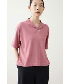 human woman / ヒューマンウーマン ニット・セーター | コットンポリエステル麻ニットプルオーバー