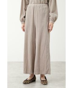 human woman / ヒューマンウーマン パンツ | ◆製品染・ソフトコーデュロイパンツ