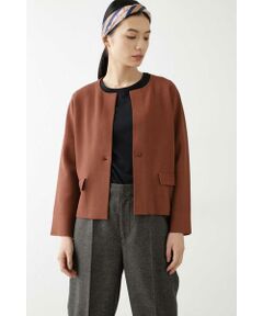 human woman / ヒューマンウーマン ニット・セーター | ◆レーヨン混ミラノリブカーディガン