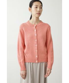 human woman / ヒューマンウーマン ニット・セーター | ◆コットンアクリル天竺カーディガン