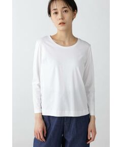 オーガニックコットンスムース長袖Ｔシャツ