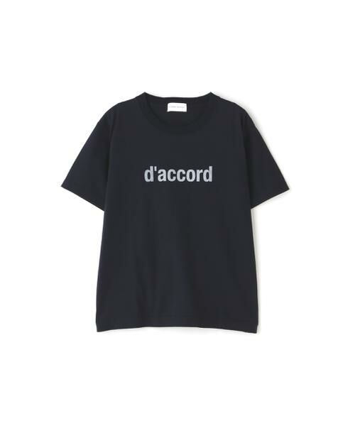 human woman / ヒューマンウーマン カットソー | ◆ロゴT/スワイスワイ天竺d'accord Tシャツ | 詳細5