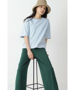 human woman / ヒューマンウーマン カットソー | ◆天竺バイオカットソープルオーバー