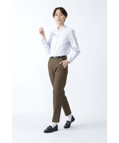 human woman / ヒューマンウーマン パンツ | ピケストレッチスイートピーピーチパンツ