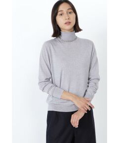 human woman / ヒューマンウーマン ニット・セーター | ◆ベーシックニットⅡタートルプルオーバー