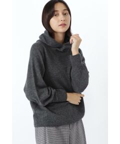 human woman / ヒューマンウーマン ニット・セーター | ◆ミドルゲージニュアンスニットパーカー