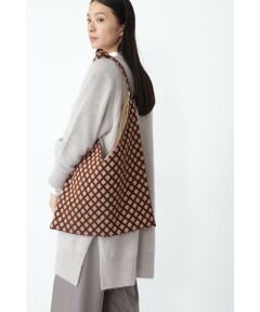 human woman / ヒューマンウーマン バッグ | BAGMATI　ジャガードバッグ