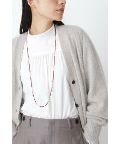 human woman / ヒューマンウーマン ネックレス・ペンダント・チョーカー | ◆ビーズロングネックレス