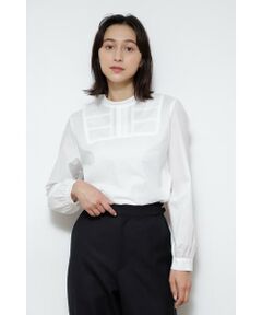 human woman / ヒューマンウーマン シャツ・ブラウス | ◆ローンレースブラウス