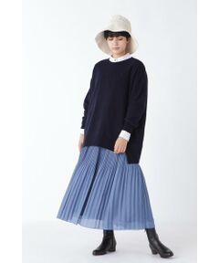 human woman / ヒューマンウーマン スカート | ◆ティアード風プリーツスカート