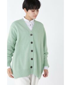 human woman / ヒューマンウーマン ニット・セーター | ◆ミドルゲージ天竺カーディガン