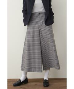 human woman / ヒューマンウーマン パンツ | ◆ギンガムチェックワイドパンツ