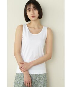 human woman / ヒューマンウーマン カットソー | オーガニックコットンスムースタンクトップ